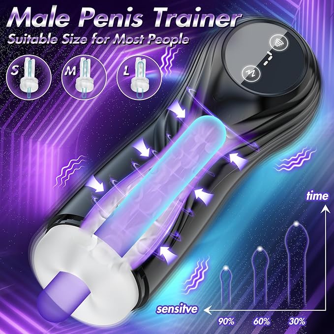 Automatic Male Masturbator: 7 Suction & Vibration Modes with Realistic Blowjob Stroker - Image 6
