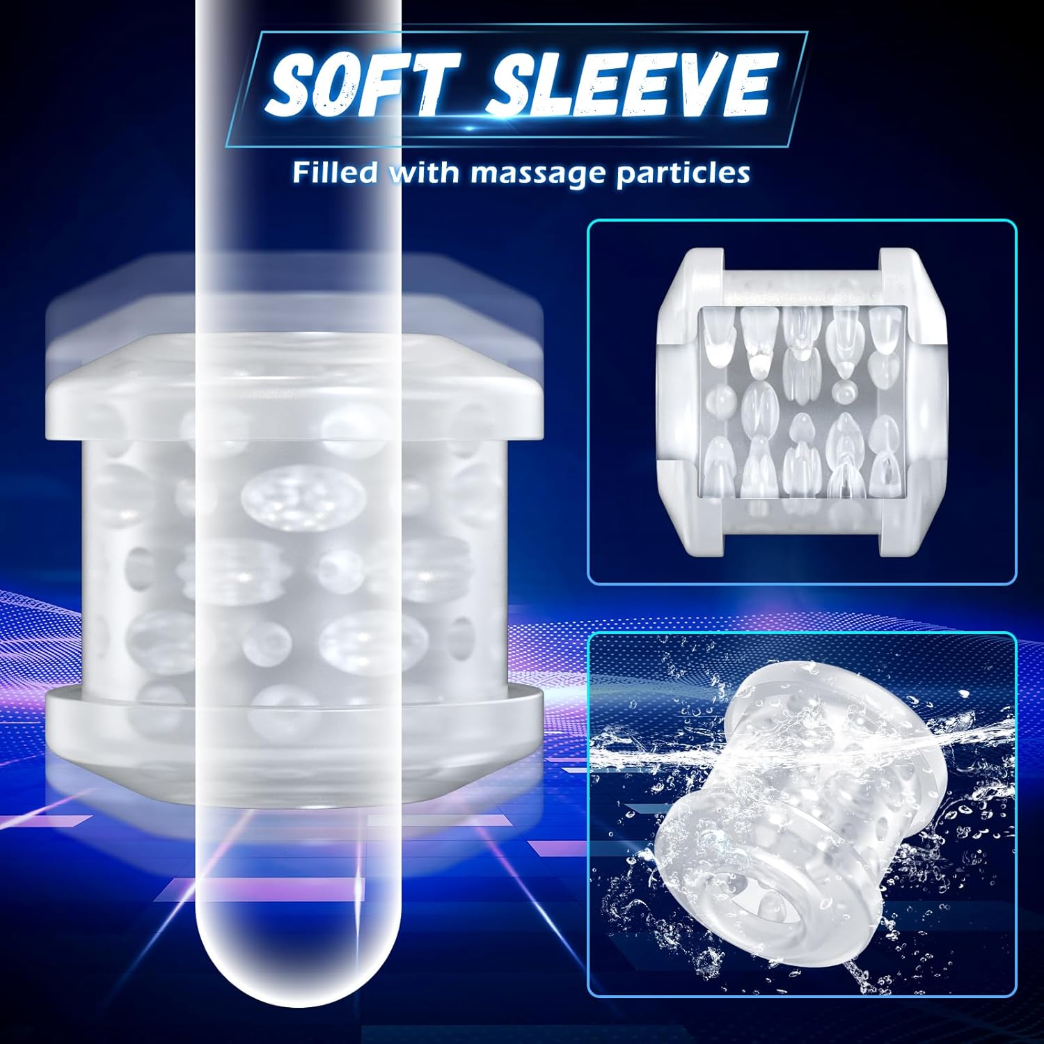 7-Mode Automatic Thrusting Male Stroker with Dual-Ended Design - Image 4