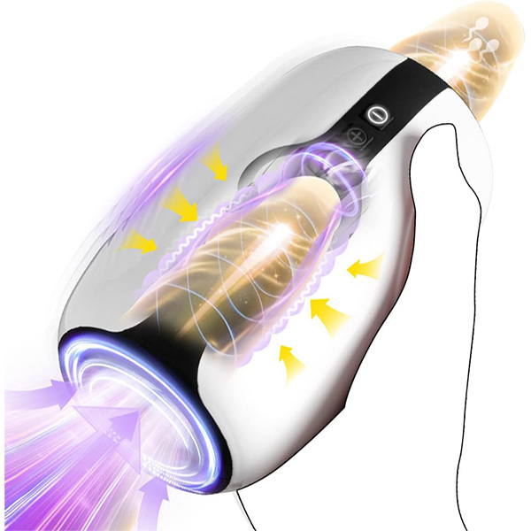 Automatic Male Masturbator with 3 Suction & 7 Vibration Modes