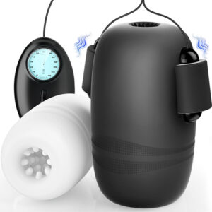 EORONE 6-in-1 Vibrating Male Stroker with Visual Control