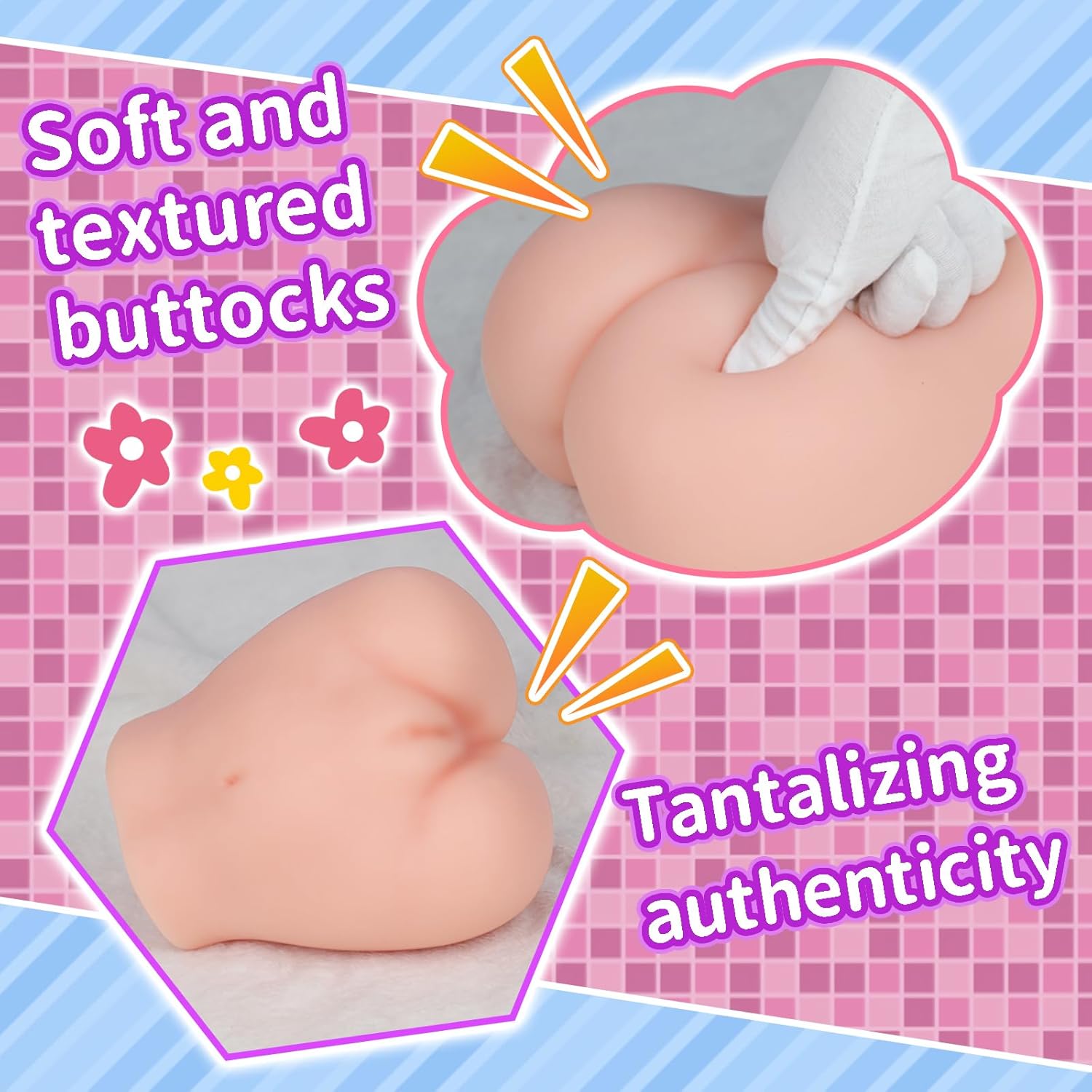 Realistic Butt Pocket Pussy for Men with Dual-Entry Pleasure - Image 4