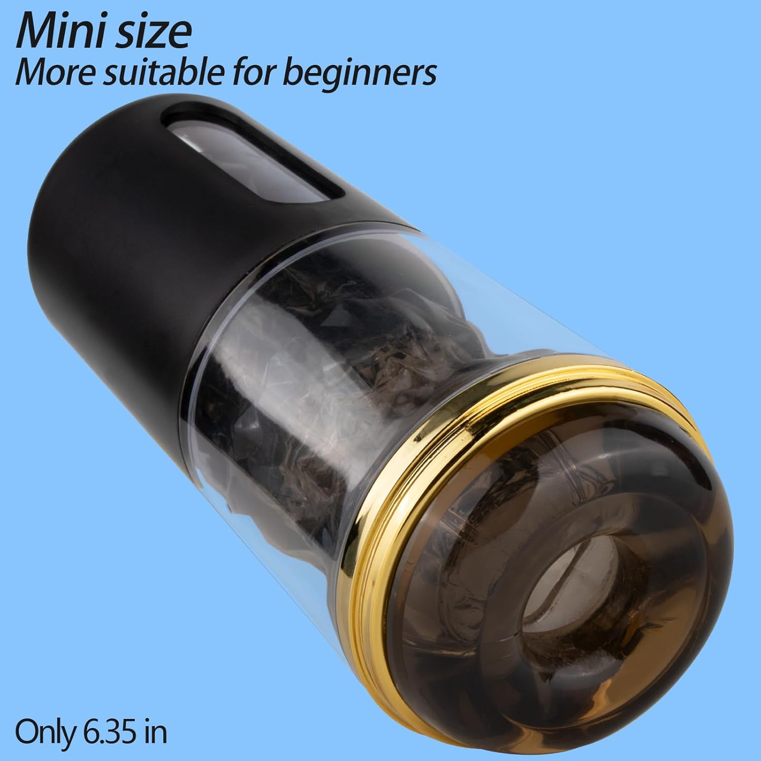 Clear Pocket Pussy with Adjustable Tightness and Realistic Texture - Image 7