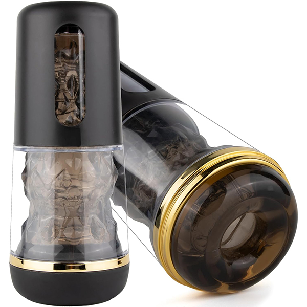 Clear Pocket Pussy with Adjustable Tightness and Realistic Texture