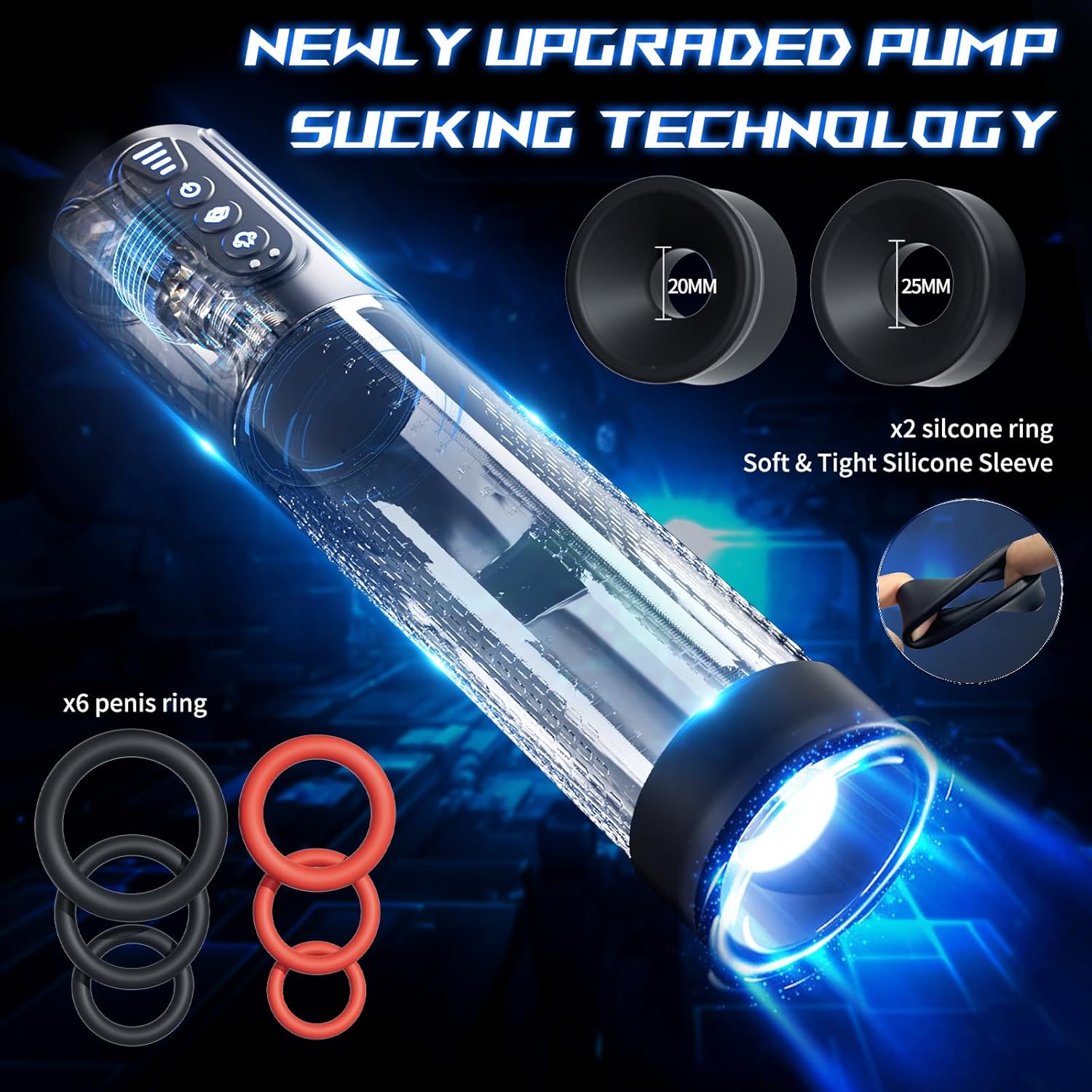 Waterproof Male Masturbator with Suction, Vibration, and Realistic Feel - Image 8