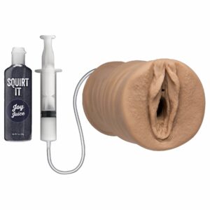 Experience Ultimate Pleasure with SQUIRT IT SQUIRTING PUSSY CARAMEL: Lifelike Sensation for Optimal Satisfaction!