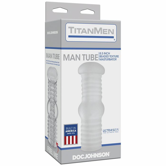 Experience Pure Pleasure with TITANMEN MAN TUBE CLEAR - Premium Quality Male Enhancer