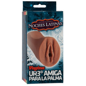Experience Realistic Sensations with DOC JOHNSON NOCHES LATINAS UR PALM PAL PUSSY - Ultimate Intimacy Enhancement Tool, Ideal for Personal Pleasure