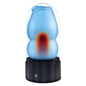Experience Pleasure Like Never Before with DELITE HEATED ROSE MASTURBATOR - Premium Adult Toy