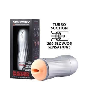 MAXTASY SUCTION MASTER STROKER REALISTIC NUDE MOUTH - Ultimate Pleasure Device, Perfectly Designed for Realistic Experience