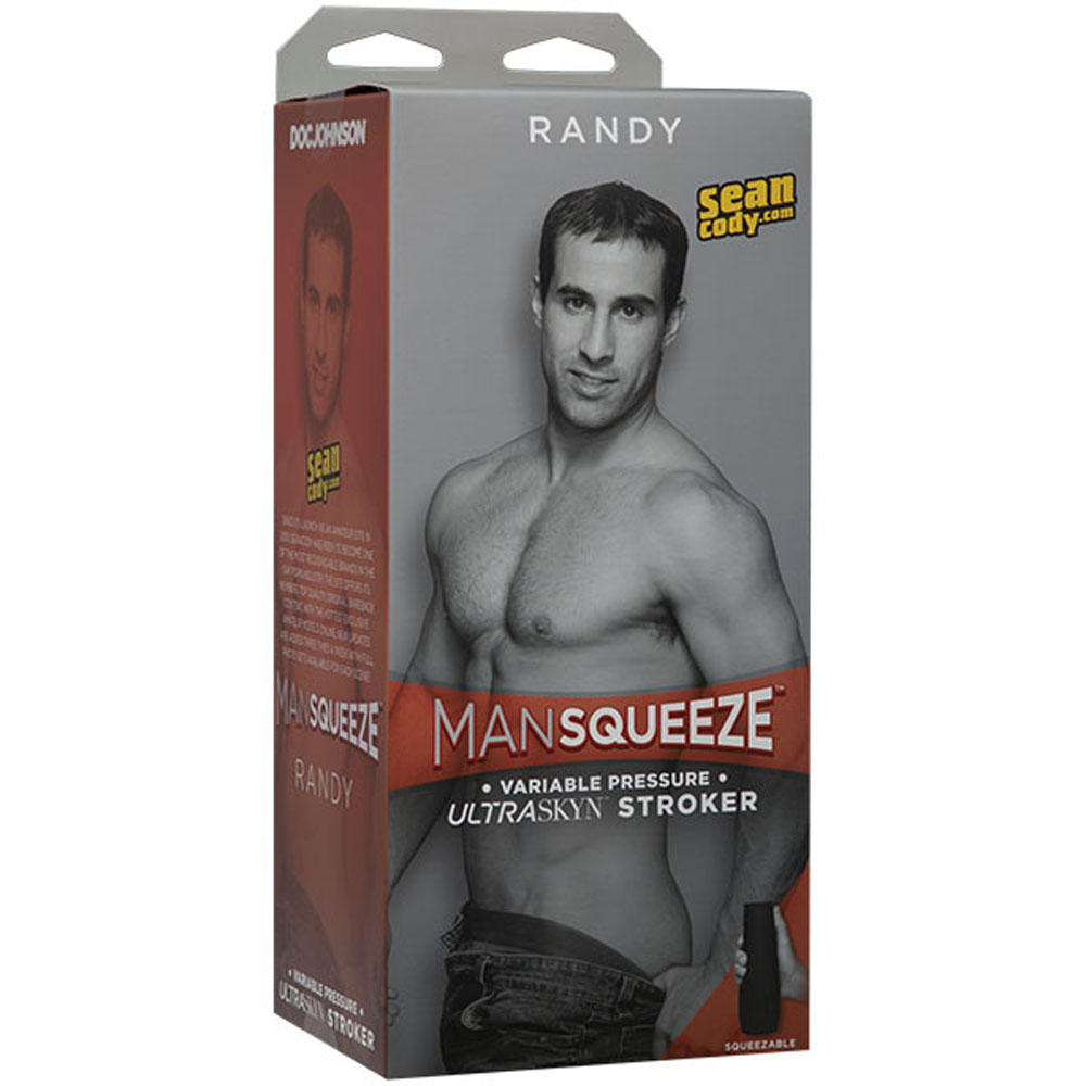 Experience Ultimate Pleasure with MAN SQUEEZE RANDY ULTRASKYN STROKER ASS - Premium Men's Adult Toy