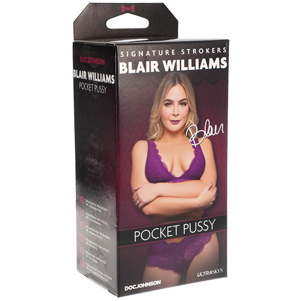 Experience Ultimate Pleasure with SIGNATURE STROKERS BLAIR WILLIAMS ULTRASKYN POCKET PUSSY - Your Perfect Companion for Exciting Nights!