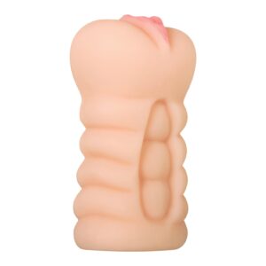Experience Intense Sensation with ADAM & EVE ADAMS TIGHT STROKER with Massage Beads in Ivory