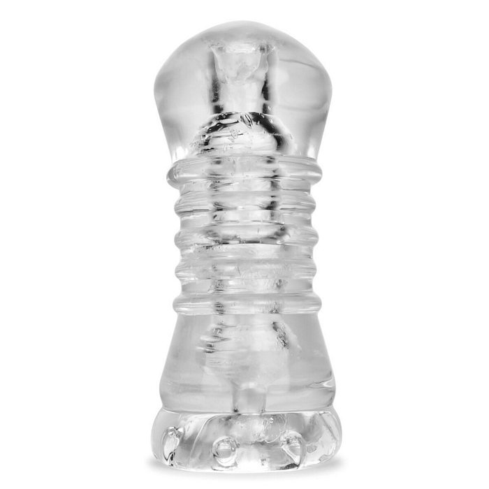 Enjoy Ultimate Pleasure with OXBALLS JERK MASTURBATOR CLEAR - Superior Quality Adult Toy for Men