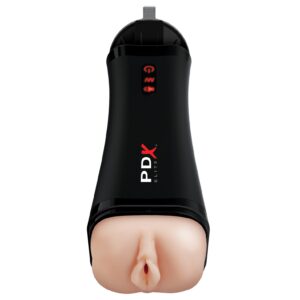 Experience Ultimate Pleasure with the PDX ELITE TALKBACK SUPER STROKER - Unmatched Quality and Satisfaction Guaranteed!
