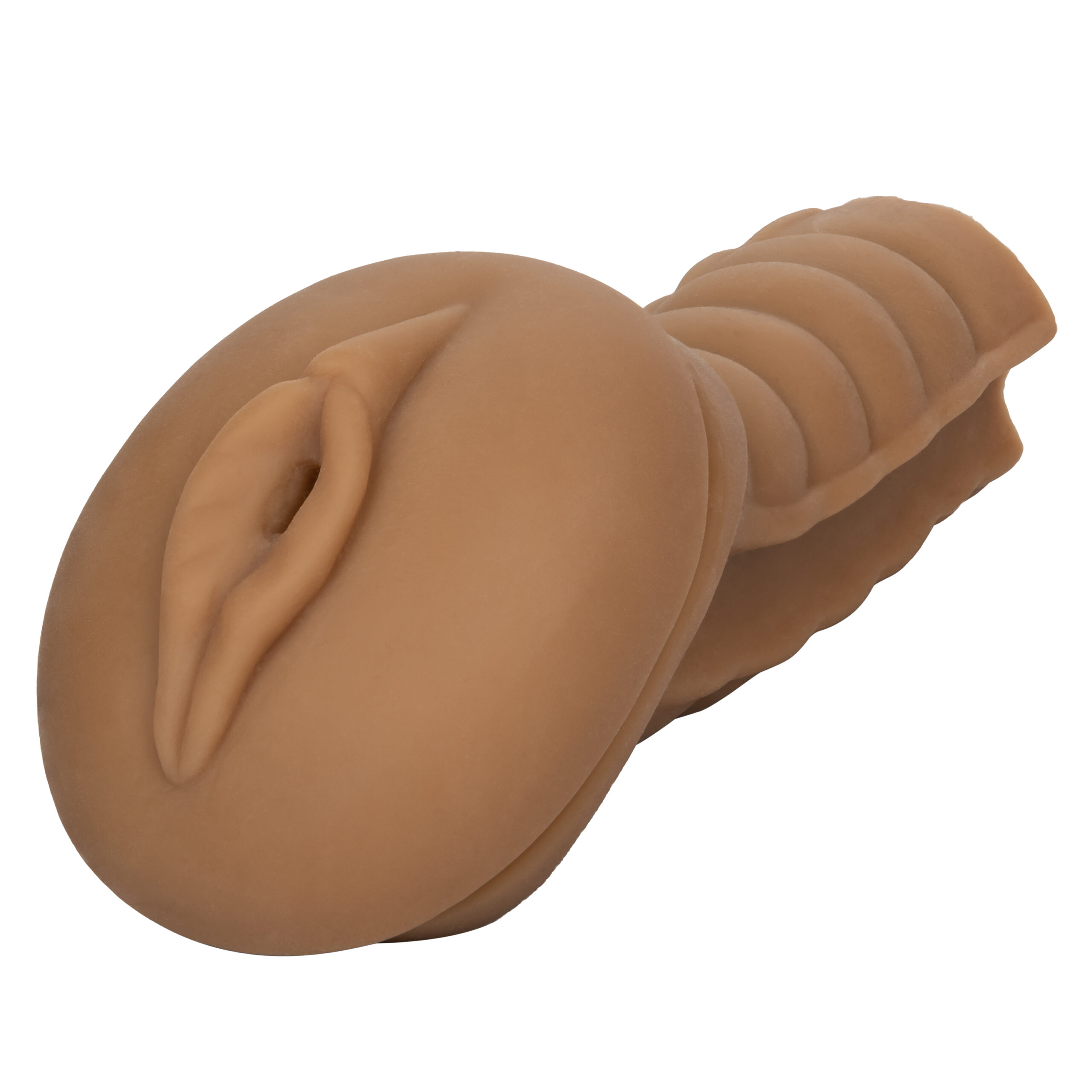 Maximize Pleasure with the OPTIMUM POWER GRIPNSTROKE REPLACEMENT SLEEVE - Brown - Enhance Your Experience!