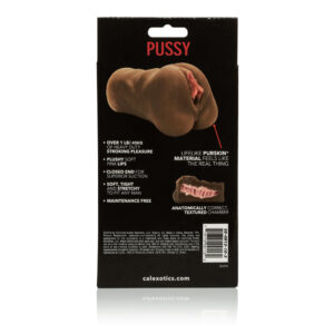 Experience Ultimate Pleasure with STROKE IT PUSSY BROWN - Premium Quality for Maximum Satisfaction