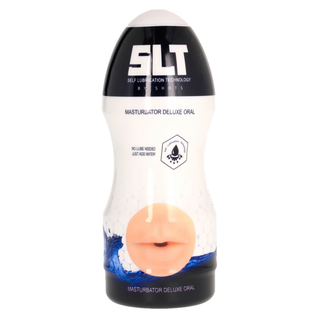 Experience Pleasure with DELUXE MOUTH CAN ORAL MASTURBATOR - Self-Lubricating & Flesh Color for Ultimate Realistic Feel