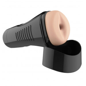 Experience Ultimate Pleasure with SELF LUBRICATION DELUXE EASY GRIP ANAL MASTURBATOR XL FLESH COLOR - Essential for Intimate Moments